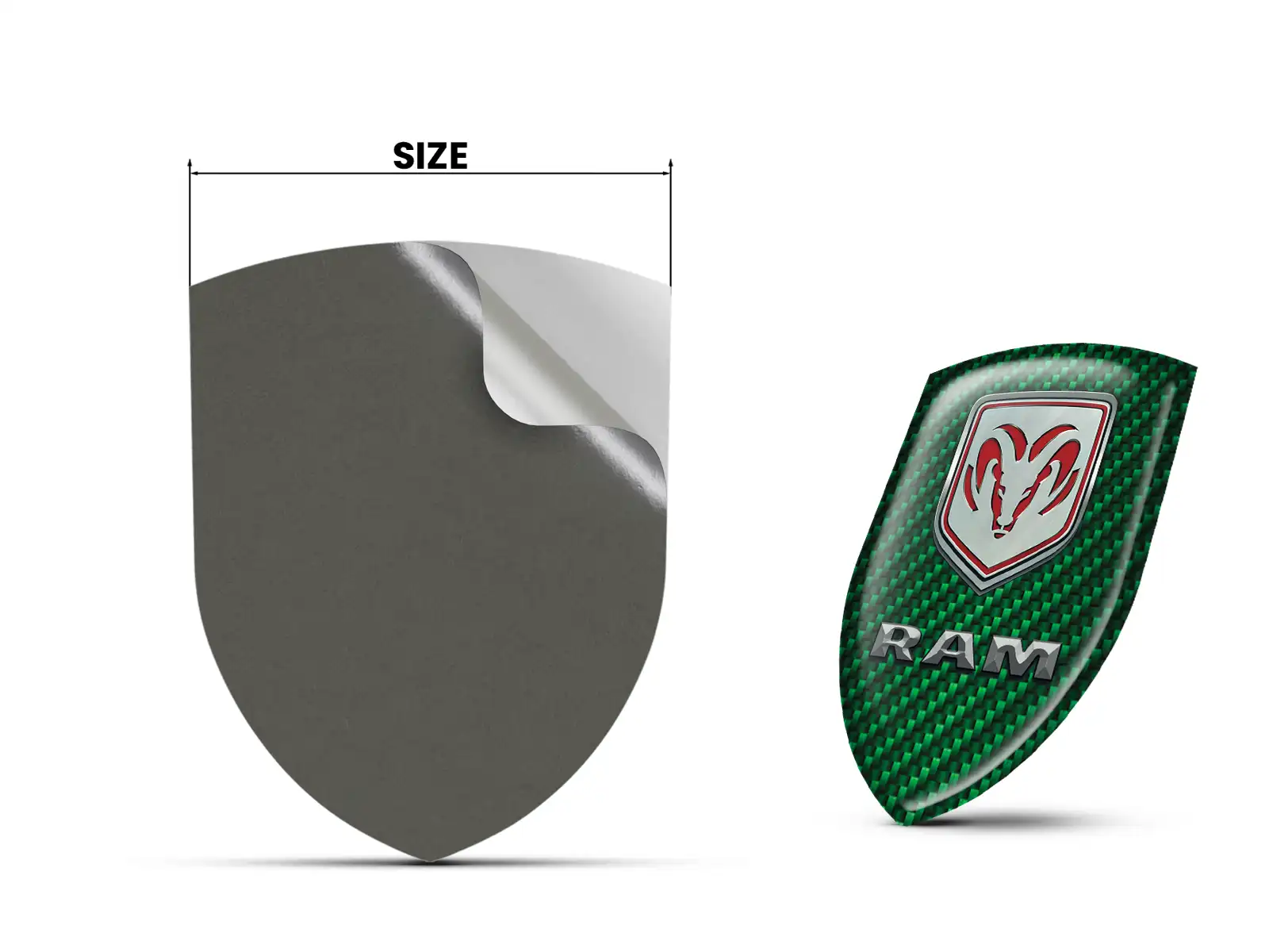 Dodge Adesivi Vetri Auto Personalizzati Max Durevoli Pro